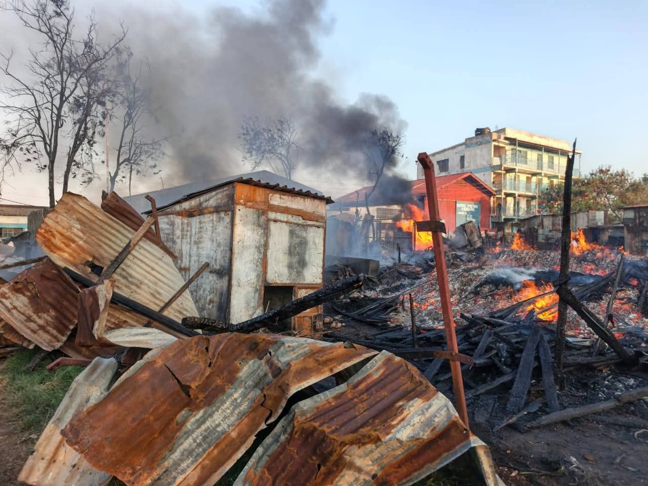 Kibuye Market Fire Leaves Kisumu Traders Counting Losses