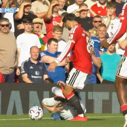 Phil Foden Red Card— Was Bruno Fernandes Lucky to Escape Punishment?