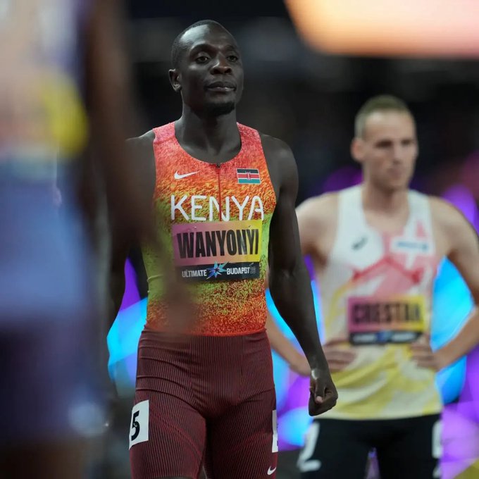 Wanyonyi Finishes Third in 800m at the World Athletics Ultimate Championship in Budapest
