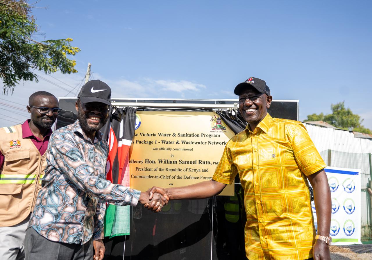 Ruto launches KSh8.4bn Kisumu water and sewerage project